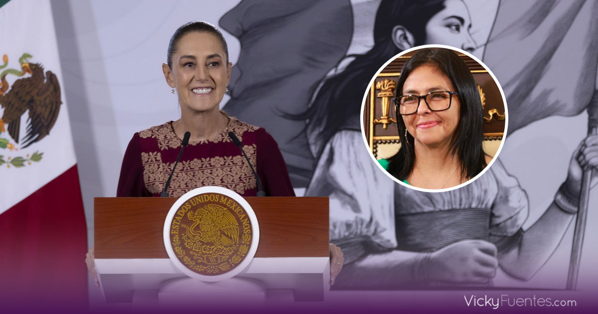 Sheinbaum dialogará con Delcy Rodríguez para revisar nuevas necesidades en Venezuela