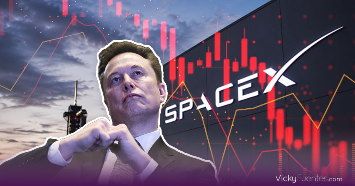 SpaceX arrastra la fortuna de Elon Musk por debajo del billón de dólares