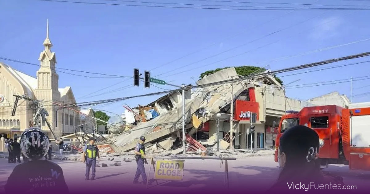 Terremoto de 7.8 sacude Filipinas: 14 muertos, siete desaparecidos y daños en miles de escuelas