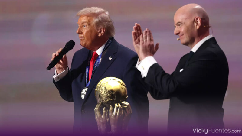 Trump participará junto a Infantino en la entrega del trofeo de la Copa Mundial