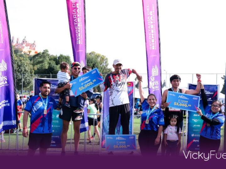 San Andrés Cholula celebra el XII Medio Maratón del Día del Papá con más de 6 mil corredores