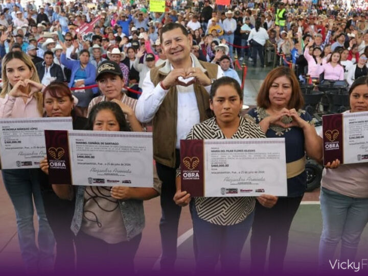 Armenta concentra inversión en obra comunitaria y coloca a mujeres al frente del manejo de recursos
