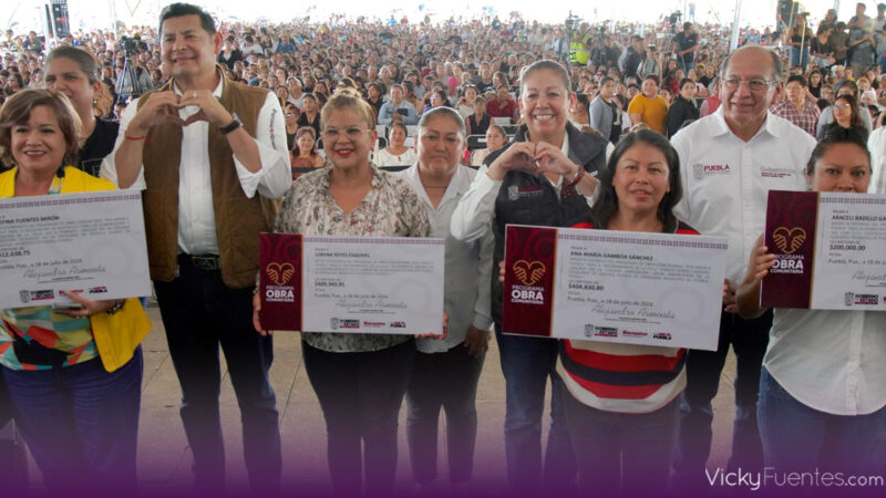 Armenta respalda con mil 500 mdp la ampliación de Obra Comunitaria para 2026