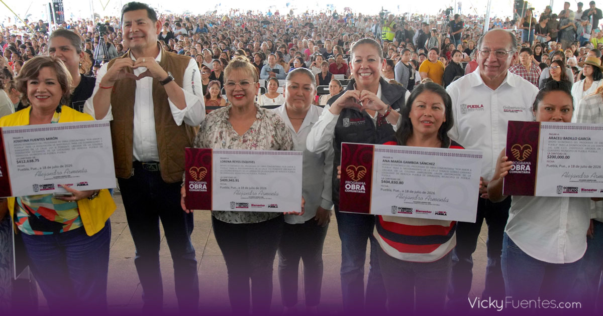 Armenta respalda con mil 500 mdp la ampliación de Obra Comunitaria para 2026