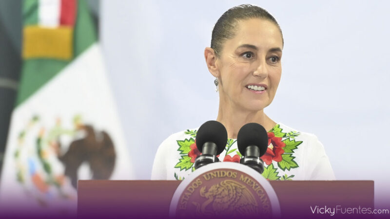 Claudia Sheinbaum emplaza a Marina del Pilar a explicar los audios sobre su contacto con autoridades de EU