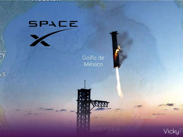 Cuarta caída de un propulsor de Starship reaviva alerta ambiental en el Golfo de México