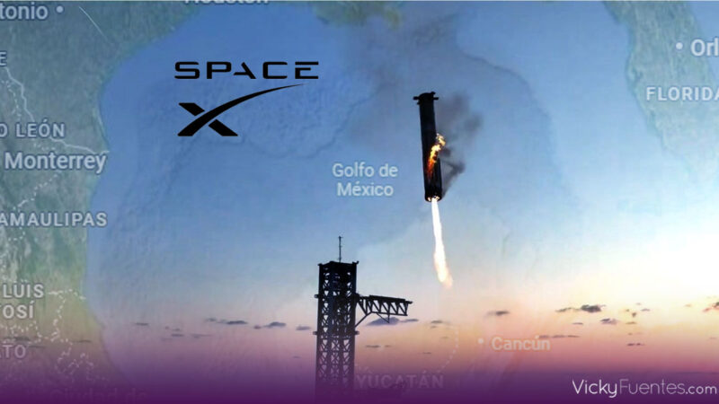 Cuarta caída de un propulsor de Starship reaviva alerta ambiental en el Golfo de México