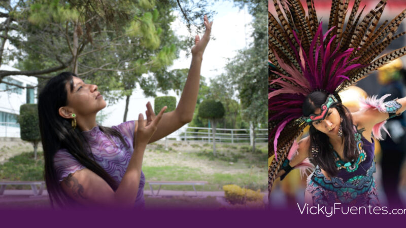 Estudiante de la BUAP representa a México con danza mexica en evento mundial