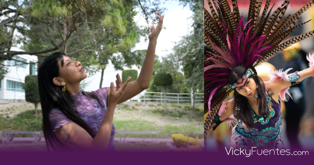 Estudiante de la BUAP representa a México con danza mexica en evento mundial