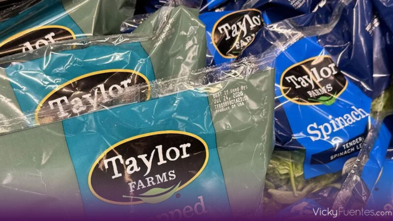 FDA mantiene investigación sobre Taylor Farms pese a falso positivo en pruebas