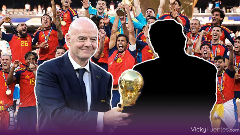 Fotos oficiales de la FIFA reavivan la polémica por la presencia de Trump en la premiación