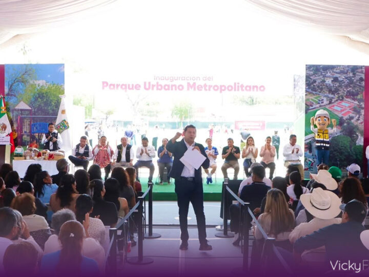 Gobierno de Puebla y Ayuntamiento de Tehuacán entregan la primera etapa del Parque Urbano Metropolitano