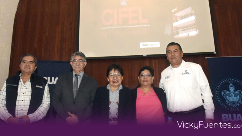 Lilia Cedillo inaugura el V congreso CIFEL en la BUAP para fortalecer la enseñanza de lenguas