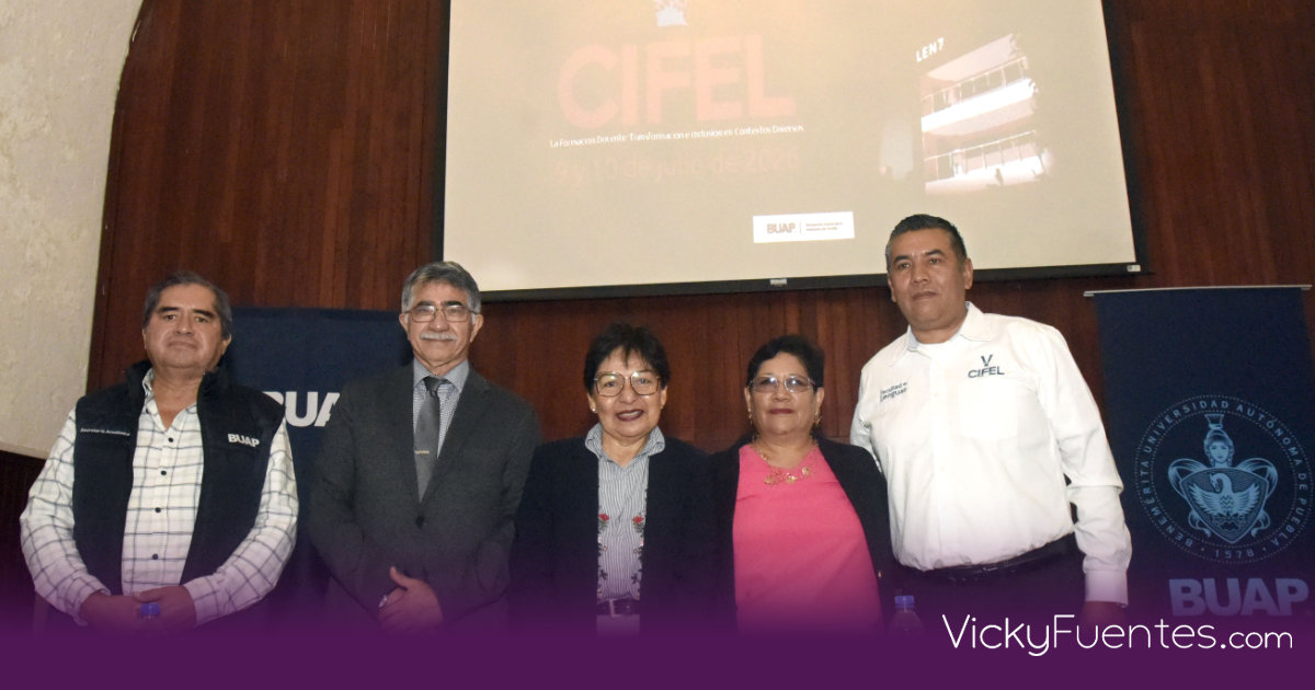 Lilia Cedillo inaugura el V congreso CIFEL en la BUAP para fortalecer la enseñanza de lenguas