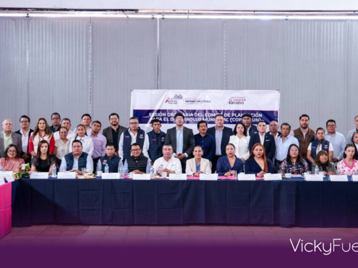 Lupita Cuautle fortalece transparencia y planeación de obras en San Andrés Cholula