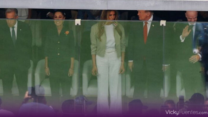México, Estados Unidos y Canadá comparten palco presidencial en la final del Mundial