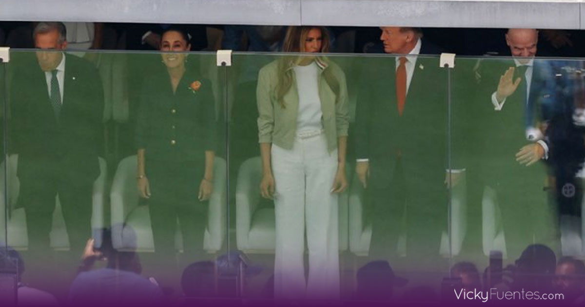 México, Estados Unidos y Canadá comparten palco presidencial en la final del Mundial