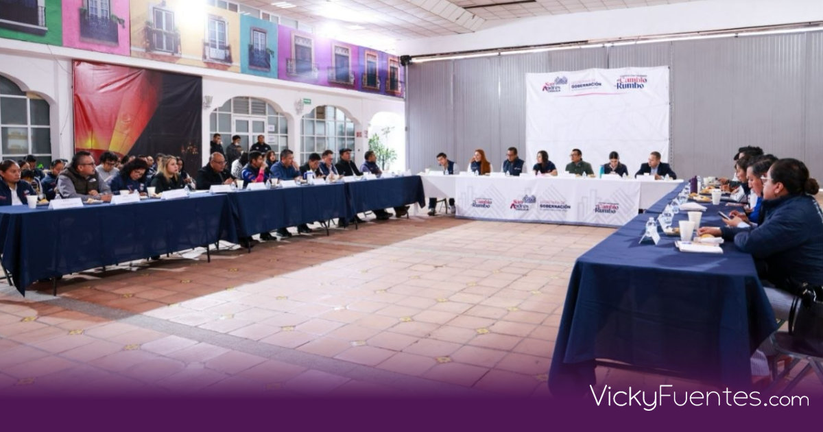Lupita Cuautle impulsa plan de infraestructura y servicios en San Andrés Cholula