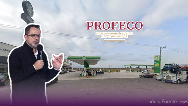 Profeco exhibe a gasolinera de Puebla por vender el diésel más caro del país
