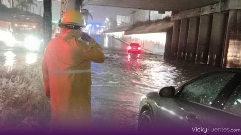 Protección Civil despliega acciones en Puebla tras lluvias registradas en varias regiones del estado