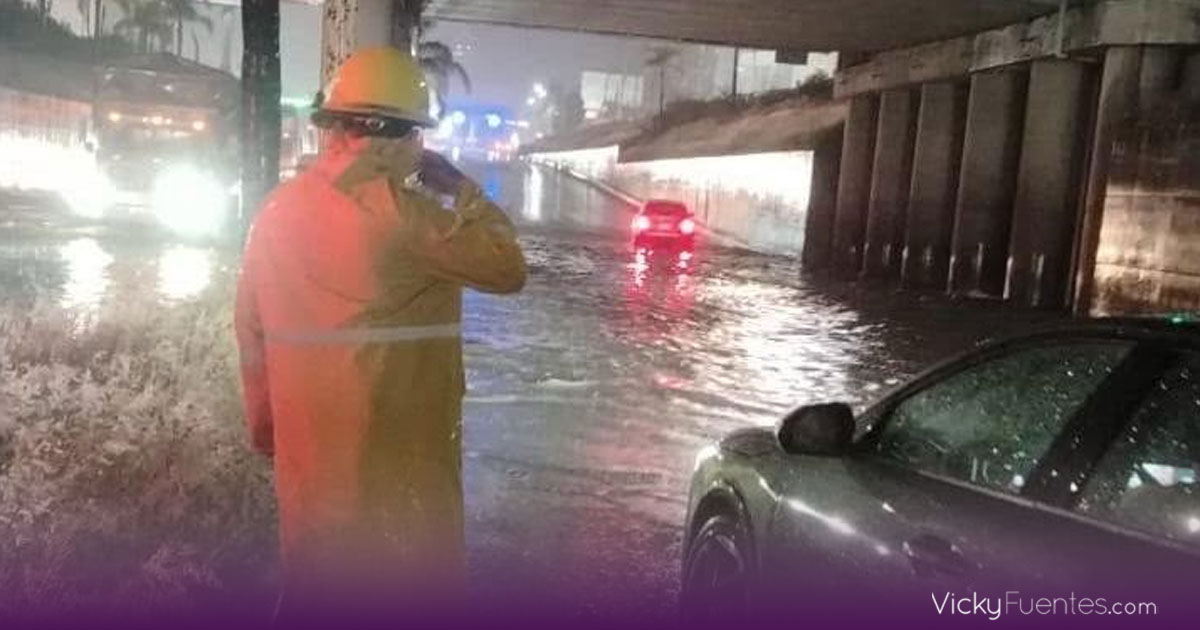 Protección Civil despliega acciones en Puebla tras lluvias registradas en varias regiones del estado