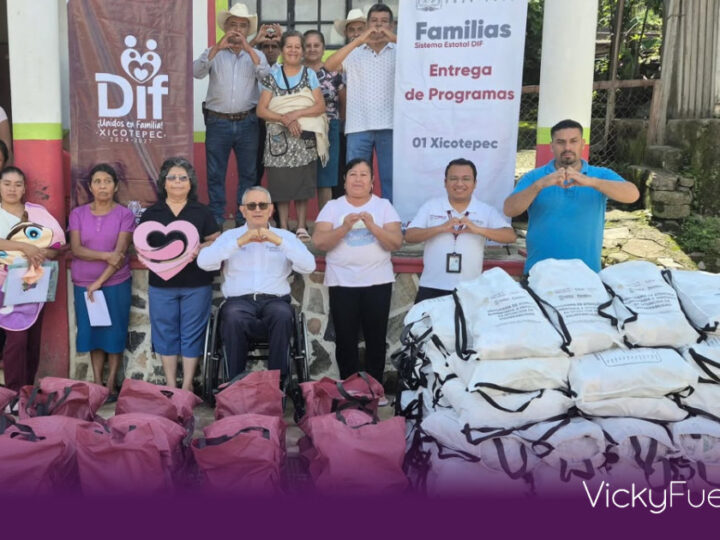 SEDIF fortalece inclusión con entrega de apoyos funcionales y alimentarios en Puebla
