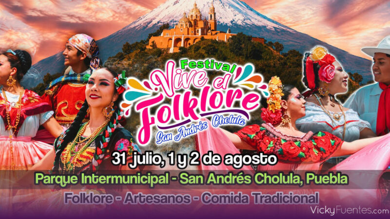 San Andrés Cholula será sede de tres días de danza, artesanías y gastronomía tradicional