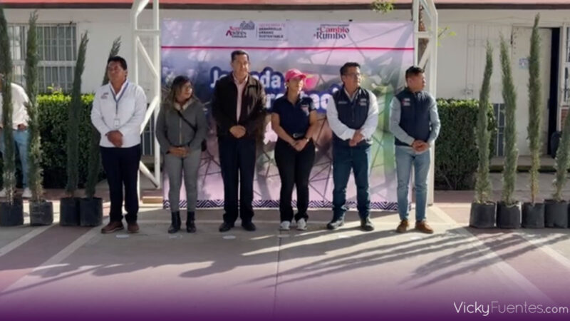 San Andrés Cholula suma su jornada 14 de reforestación con la siembra de 90 árboles