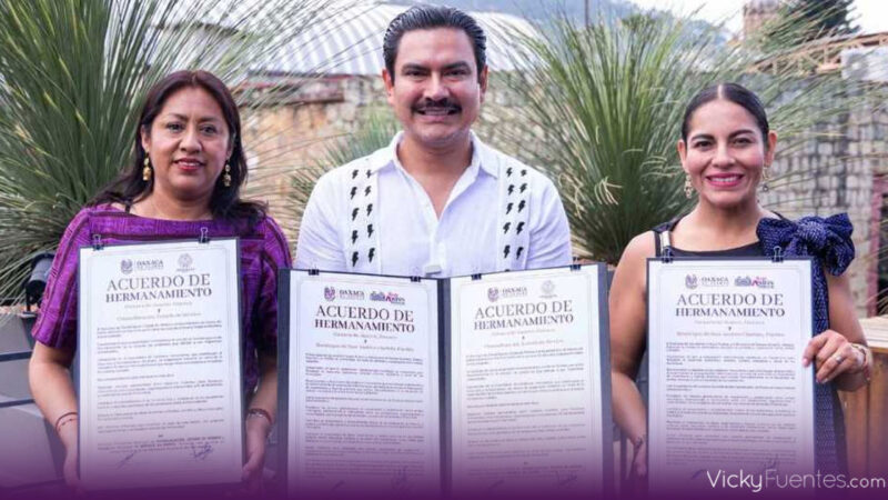 San Andrés Cholula y Oaxaca de Juárez sellan alianza para impulsar proyectos conjuntos