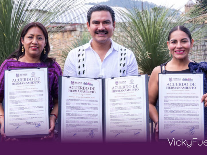 San Andrés Cholula y Oaxaca de Juárez firman hermanamiento cultural y económico