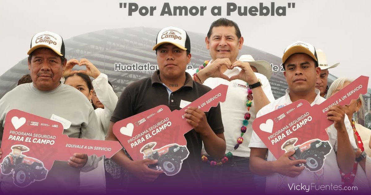 Gobierno de Puebla amplía apoyos al campo y obras en la Mixteca
