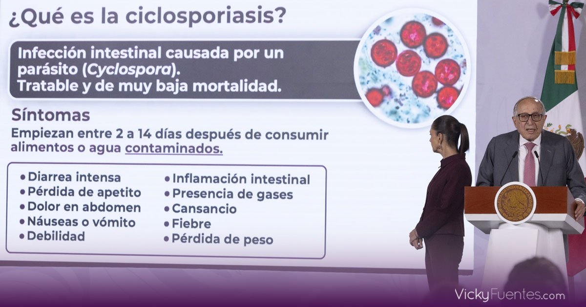 México descarta vínculo entre productos nacionales y brote de ciclosporiasis en Estados Unidos