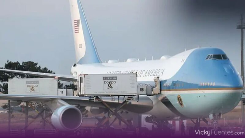 Donald Trump fue trasladado en secreto a otro avión ante una supuesta amenaza iraní