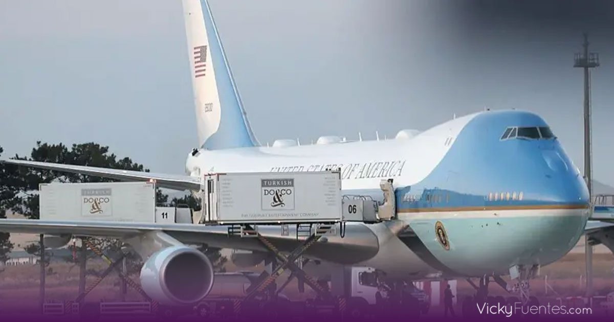 Donald Trump fue trasladado en secreto a otro avión ante una supuesta amenaza iraní