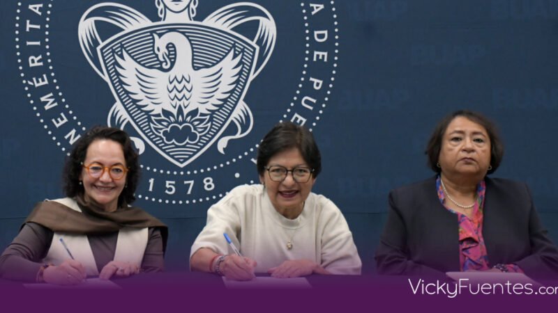 BUAP y Universidad Rosario Castellanos firman alianza estratégica por la educación pública