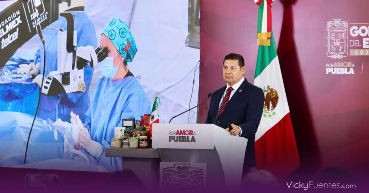 Armenta anuncia hospitales itinerantes para atender regiones de Puebla