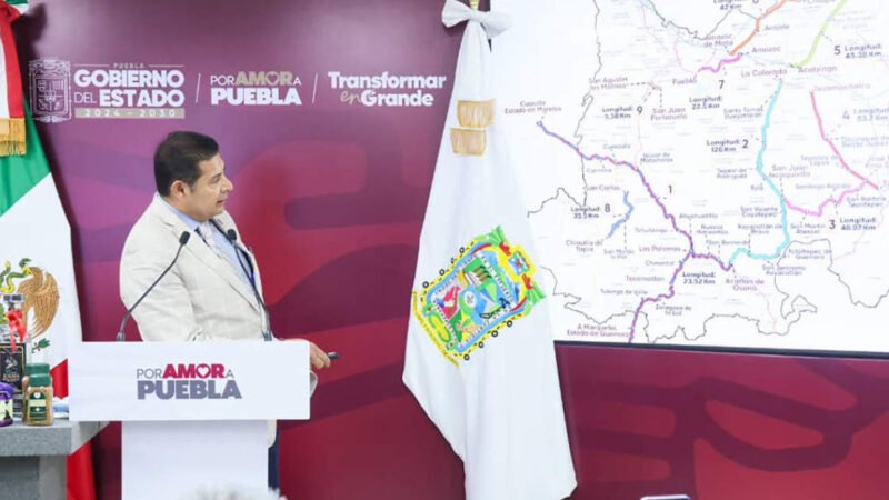 Armenta destaca respaldo de Sheinbaum a Puebla con nuevas obras
