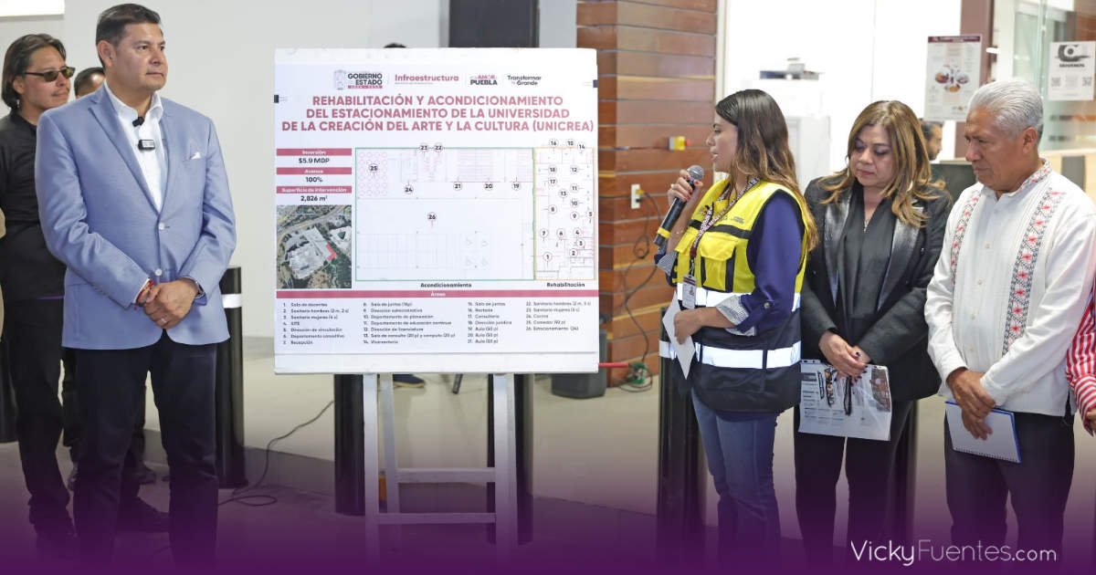 Armenta impulsa UNICREA para formar especialistas en patrimonio de Puebla