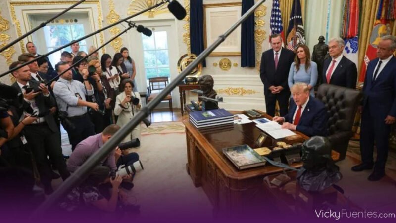 El veto de Trump a tres medios provoca una respuesta conjunta