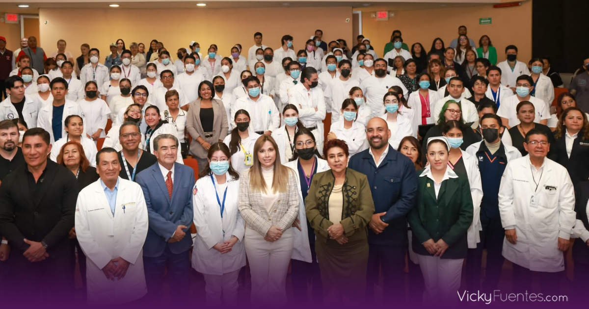 Ceci Arellano encabezó la entrega de equipo al Hospital General Zona Norte