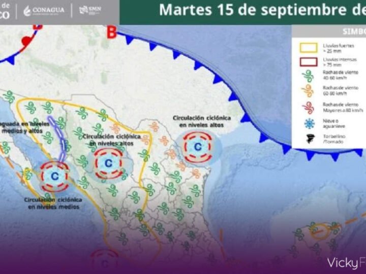 Lluvia en Puebla el 15 de septiembre: este es el pronóstico