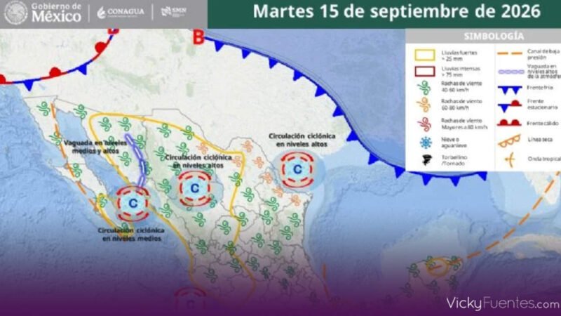 Lluvia en Puebla el 15 de septiembre: este es el pronóstico