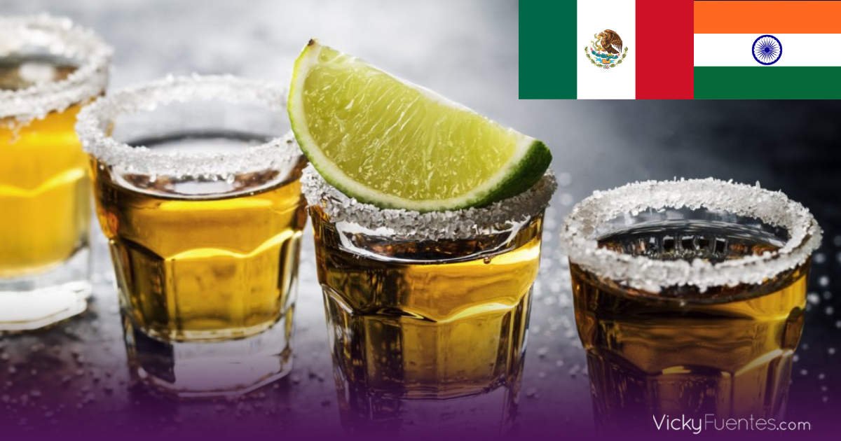 Tequila mexicano supera 2 millones de litros enviados a India