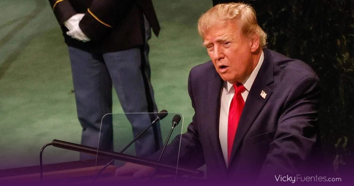 Trump señala a México por violencia de los cárteles ante la ONU