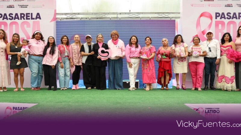 SEDIF y dependencias de Puebla realizan Jornada Rosa para prevención del cáncer de mama