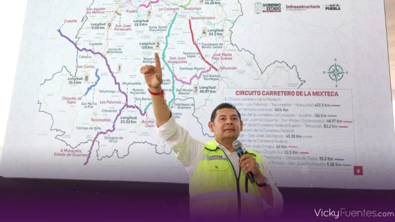 Armenta ampliará la maquinaria para modernizar carreteras en Puebla