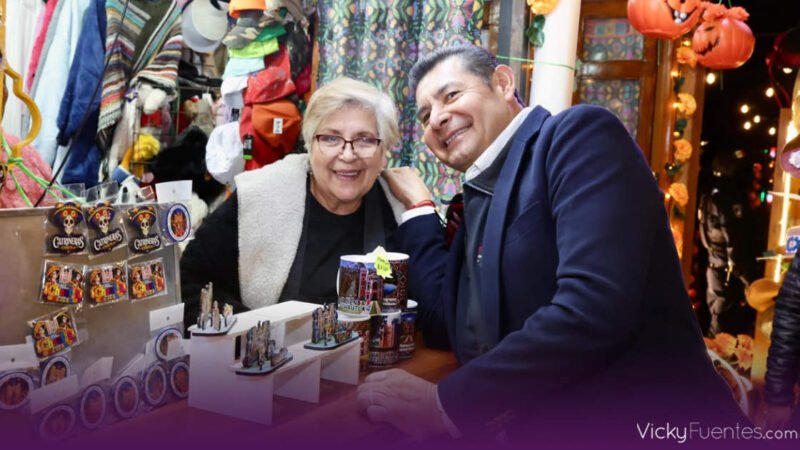 Armenta recorre Catrineras Chautla 2026 y convive con familias poblanas