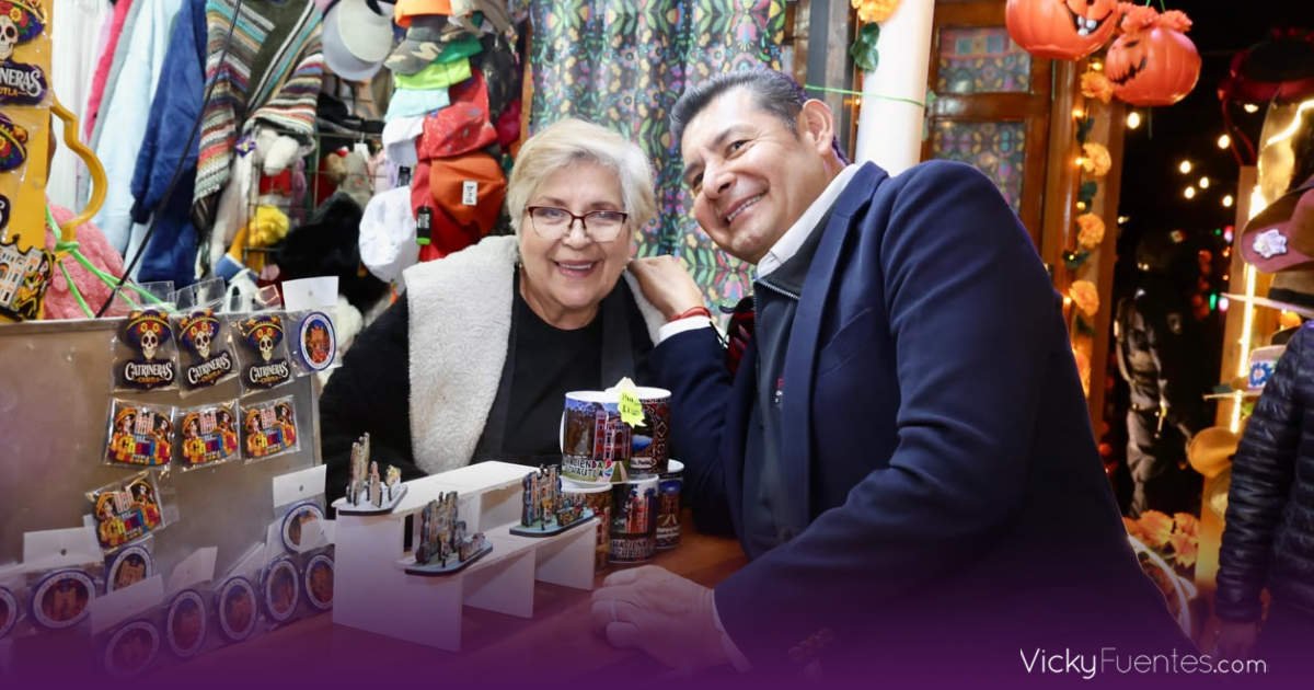Armenta recorre Catrineras Chautla 2026 y convive con familias poblanas