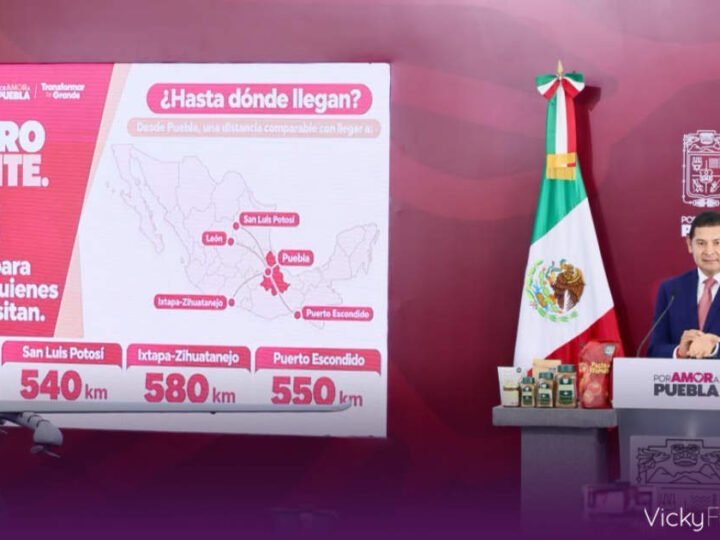 Armenta reporta 558 kilómetros de vialidades pavimentadas en Puebla