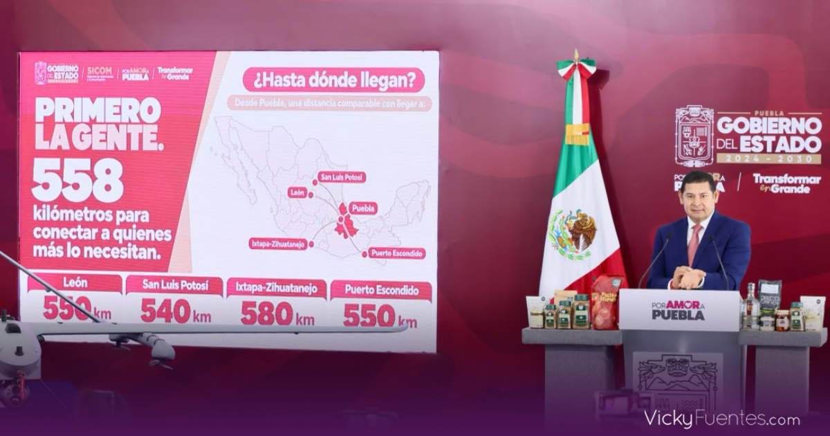 Armenta reporta 558 kilómetros de vialidades pavimentadas en Puebla